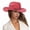 melon d\'eau Rouge, variante sur Chapeau de Cowboy Western pour Femmes Hommes à Grand Bord Soleil Plage Extérieur Style Cattleman
