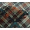 thumbnail image 4 of oneOone Viscose Chiffon Fabric Tartan Check Printed Craft Fabric BTY 42 Inch Wide, 4 of 4