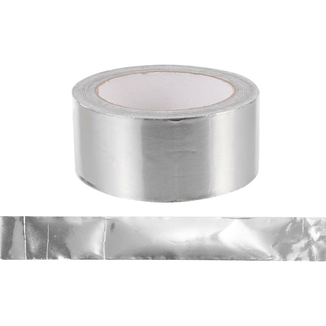 Shisuyan Ruban en Papier D\'aluminium Robuste Argent pour Plomberie Usage Intérieur 1 Rouleau