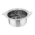 thumbnail image 3 of Guardoinrt Efficient Double Sided Soup Cookware With Divider Suitable For Hot Pot Events And Celebrations Divided Hot Pots Picnic, 3 of 6