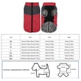 thumbnail image 2 of Kcodviy Reflective Waterproof Pet Coat Pet Clothes for Cats Winter Warm Dog Coat Pet Clothes Hangers for Closet for Small Medium Large Pet Clothes for Small Dogs Dress Dog, 2 of 7