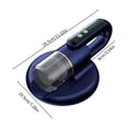 thumbnail image 3 of Handheld Vacuum Cleaner Bed Vacuum Cleaner Mattress Vacuum Cleaner 8Kpa Handheld Mattress Cleaner High-Frequency Double Beat Suitable for Bedding Sofa Other Fabric Surfaces Mattress Cleaner Machine, 3 of 9