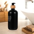 thumbnail image 2 of Glass Hand Soap Dispenser Refillable Dish Soap Dispenser Pump Bottle Dispenser Lotion Dispenser, 2 of 9