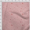 thumbnail image 4 of oneOone Tissu en Coton Rouge Cambrique à Rayures Tissu pour Robe Tissu Imprimé au Mètre 42 Pouces de Large, 4 of 4