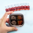 thumbnail image 3 of Tumotour Storage Box Portable Divided Into Compartments Sealed Padding Proof Mini Small Storage Box Transparent Portable Storage Box, 3 of 6