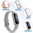 thumbnail image 2 of Tianle Compatible with Fitbit Luxe Screen Protector Case, [4 Pack] Soft TPU Full Around Protective Cover Bumper for Fitbit Luxe Smartwatch Accessories (Black+Silver+Rose Gold+Clear), 2 of 9