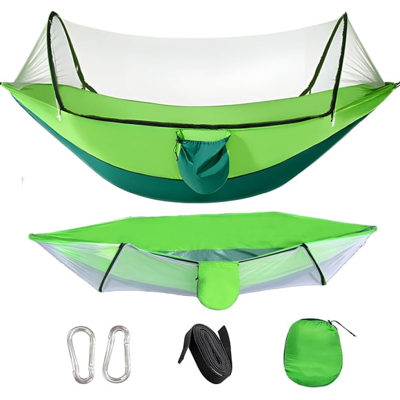 Hammock Tent, Portable Hammock Lightweight Travel Hammock Tree Strap Large - Vinsniv