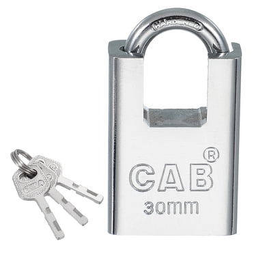 Uxcell Stainless Steel Padlocks, High-Security Padlock Keyed Different Shrouded Pad Lock Harden Shackle with Keys 1-3/16"