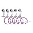 thumbnail image 1 of LYM20 5 Pcs Modèle de Chemin de Fer Lampe 1:87 Projecteur Projecteurs Échelle HO DEL Chaudes, 1 of 7