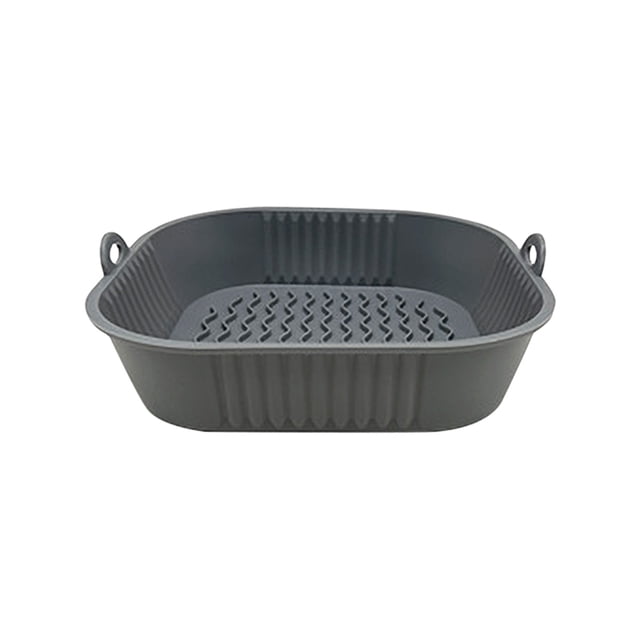 Reusable Gas Fryer Silicone Baking Tray Flower Shaped Fryer Tray Pad