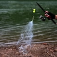 thumbnail image 4 of Kyusrd Summer Outdoor Patio Deals！Fishing Net Trap Bead Copper Spring Shoal Netting Fishnet Tackle, 4 of 9