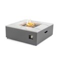 thumbnail image 1 of Paramount Danby Marble-Look Convertible Propane Fire Table, Square, White and Grey, 1 of 6