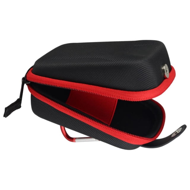 jinwen Golf Rangefinder Case Universal Protection Portable Hard Cover Rangefinder Carry Black Red