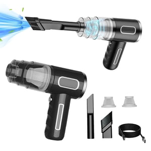 EGNMCR Car Gadgets Gifts, Car Accessories Car Vacuum Cleaner 5000PA Strong Suction Handheld Wireless Vacuum Cleaner Blower 2 In 1 Portable Vacuum Cleaner For Car Home Vacuum cleaners