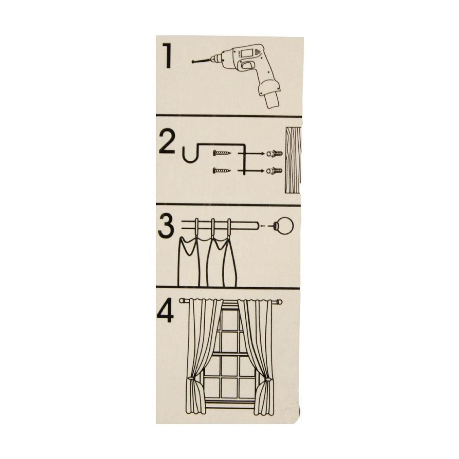 Set De Pôle Drapé 25 / 28Mm (Sigma - Nickel) (48-84)