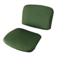 thumbnail image 3 of ziyahi 1 Ensemble Housse de Chaise Pivotante Extensible Design Séparé Housses de Chaise d'Ordinateur de Bureau Vert, 3 of 9