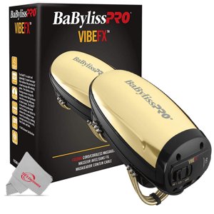 BabyLiss Pro Vibe FX Cord / Masseur sans fil FXSSMG or