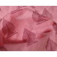 thumbnail image 4 of oneOone Silk Tabby Fabric Leaves & Tree Block Print Fabric By The Yard 42 Inch Wide, 4 of 4