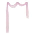 thumbnail image 1 of 1Pcs Voile Curtain Swags All Colours Pelmet Valance Net Curtains Voile Swag, 1 of 9