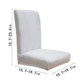 thumbnail image 3 of Dining Chair Covers,Dining Chair Cover Solid Color Brushed High Elastic Chair Cover Soft and Comfortable Chair Seat Cover -Proof and Dirt- Chair Slipcover Suitable for Dining Chair, 3 of 3