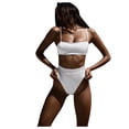 thumbnail image 2 of Women's Bikini High Waisted Tummy Control Two Piece Swimsuit Sling Swimwear, 2 of 5