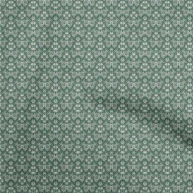 oneOone Velvet Green Fabric Texture Sewing Material Print Fabric By The Yard 58 Inch Wide