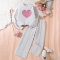 thumbnail image 2 of HNMKIU Tenues d'Automne Enfants Ensemble de Pyjama Décontracté Confortable et Élégant à Manches Longues, 2 of 4