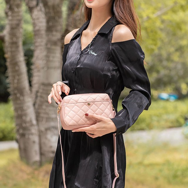Ruiboury Portable And Practical Shoulder Bag Designed For Fashionable And Versatile Gifts pink 1Set