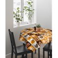 thumbnail image 2 of Nappe Imperméable d'Automne Action de Grâce Ferme Carrée Lavable Nappes 60x60 Po, 2 of 3