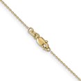 thumbnail image 4 of Collier Chaîne Torsadée en Or Jaune 14k 14 Pouces.8mm Pendentif Breloque Maillon Rond, 4 of 9
