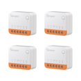 thumbnail image 1 of (4 Pcs) MINI R4 WiFi Smart Switch 2-Voies, DIY Smart Switch, Mode Relais Détachable, Contrôle via Application WiFi 2.4G, Compatible avec Alexa Google Home Assistant, eWeLink Remo, 1 of 5