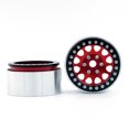 thumbnail image 4 of Moobody Aluminum Alloy Wheel Rim Beadlock Wheel Rims Hub 4pcs Replacement for 1/10 TRX4 Axial SCX10 90046 SCX10 III AXI03007 AXI03003 RC Car, 4 of 7