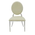 thumbnail image 1 of Canadian Zara Velvet Silver Dining Chair (Set of 2), 1 of 1