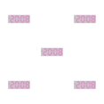 thumbnail image 1 of relayinert Colorful Digital Numbers For Easy Reading Large Display Screen Double Placement 8017PinkLight 5Set, 1 of 6