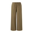 thumbnail image 4 of Women Pants Bell Bottoms Multi Colored Slim Trousers Ladies Work Leggings, 4 of 5
