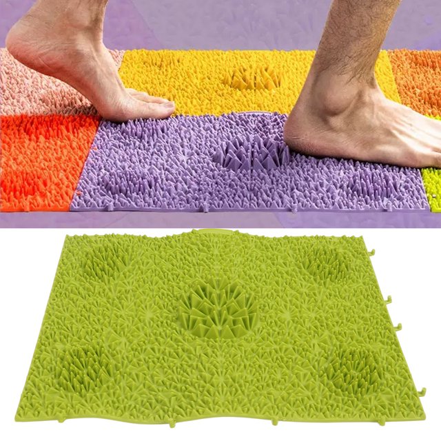 Ccdes Foot Massage Mat, Thickened Acupressure Foot Massager For Home For Children