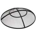 thumbnail image 1 of Sunnydaze Black Steel Mesh Round Spark Screen - 40" Diameter, 1 of 10