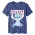 thumbnail image 2 of Disney Women's Stitch Short Sleeve Tee, 2 of 3