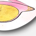 thumbnail image 3 of Designart « Accessoires de Mode Charmant Rose » Art Mural Cercle en Métal Charmant - Disque de 36, 3 of 5