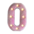 thumbnail image 3 of JilgTeok 2 Packs Colorful Light Up Letters LED Letter Lights for Proposal Statement Birthday Party Wedding Home Bar Decoration Scene Decorative Light Clearance, 3 of 3