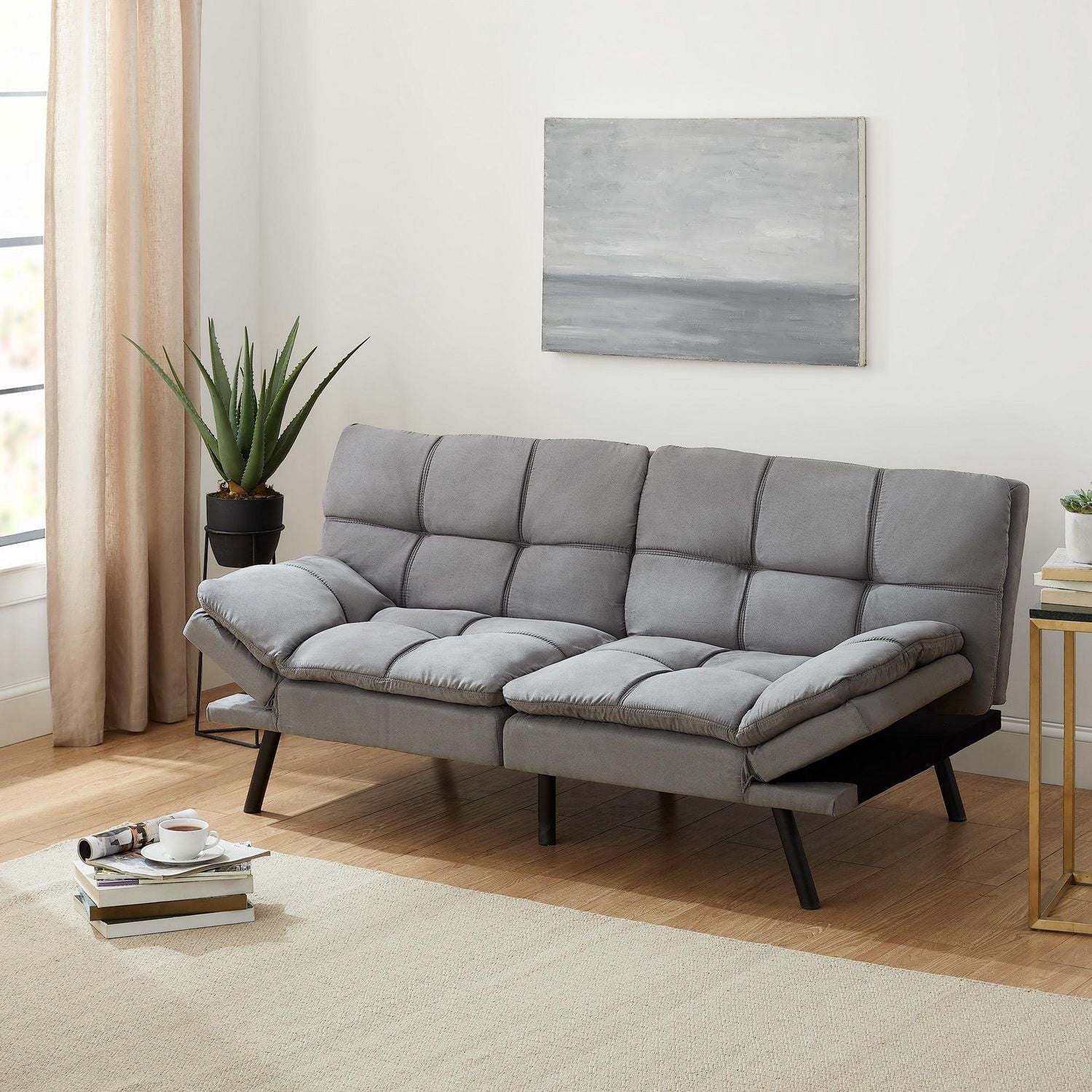 Mainstays Futon en mousse mémoire
