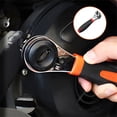 thumbnail image 2 of Ratcheting Wrench Set Adjustable Wrench Heat Treated Adjustable Ratchet Wrench for 622Mm Screw Rust Universal Adjustable Socket Wrench Ratcheting Wrench Set Socket Wrench Set, 2 of 9