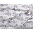 thumbnail image 2 of Soimoi Poly Georgette Fabric Yacht & Architecture Structure Architectural Printed Craft Fabric by The Yard 52 Inch Wide, 2 of 3
