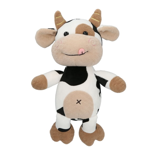 Tbest Cow Plush Toy, Calf Stuffed Toy, Soft Filling Material For Boys And Girls Kids Birthday Gift