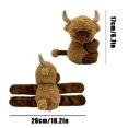 thumbnail image 3 of TIELUTT Vache en Peluche Mignonne Réaliste pour Enfants Adultes, 3 of 7