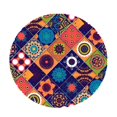 thumbnail image 3 of ziyahi Elastic Edged Waterproof Backed Fitted Table Cover Tableclothes Style tablecothes waterproof table cover J 1.2m, 3 of 9