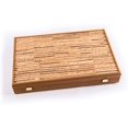 thumbnail image 3 of WE Games Luxury Natural Cork & Wood Backgammon Set - 19 in., 3 of 4
