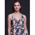 thumbnail image 3 of Bimba Robe Longue Chic à Imprimé Floral pour Femme, Style Bohème, Maxi d'Été, Tenue de Plage - XX-Grand, 3 of 5