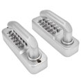 thumbnail image 3 of Loewten Double Sided Handle Mechanical Combination Lock Wrought Iron Fence Door Lock For Gate Home,Security Door Lock,Mechanical Door Lock, 3 of 8