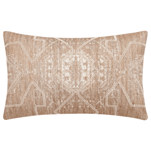 Bouclair Pink Bayram Decorative Lumbar Pillow